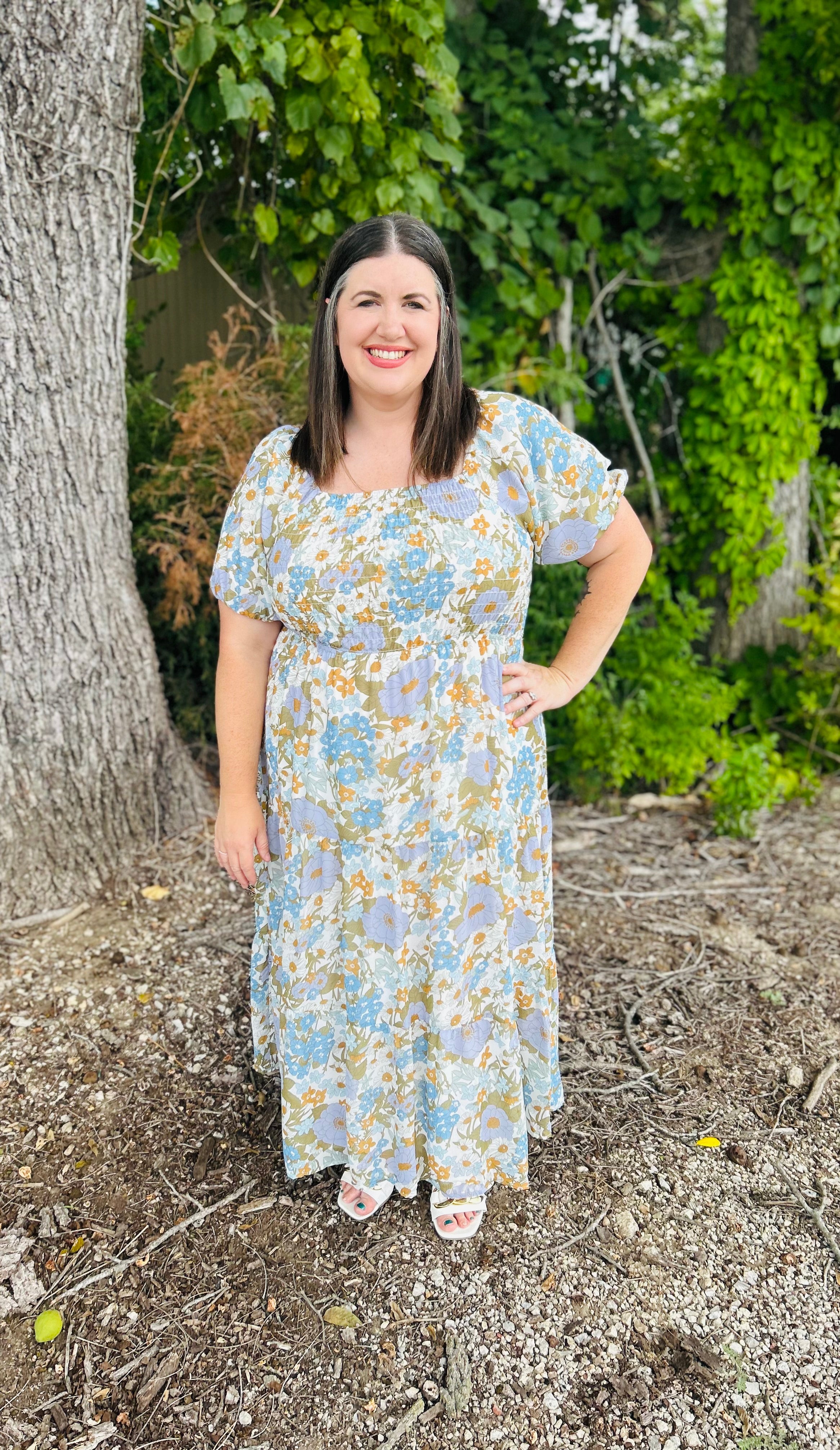 Mikarose maxi dress top